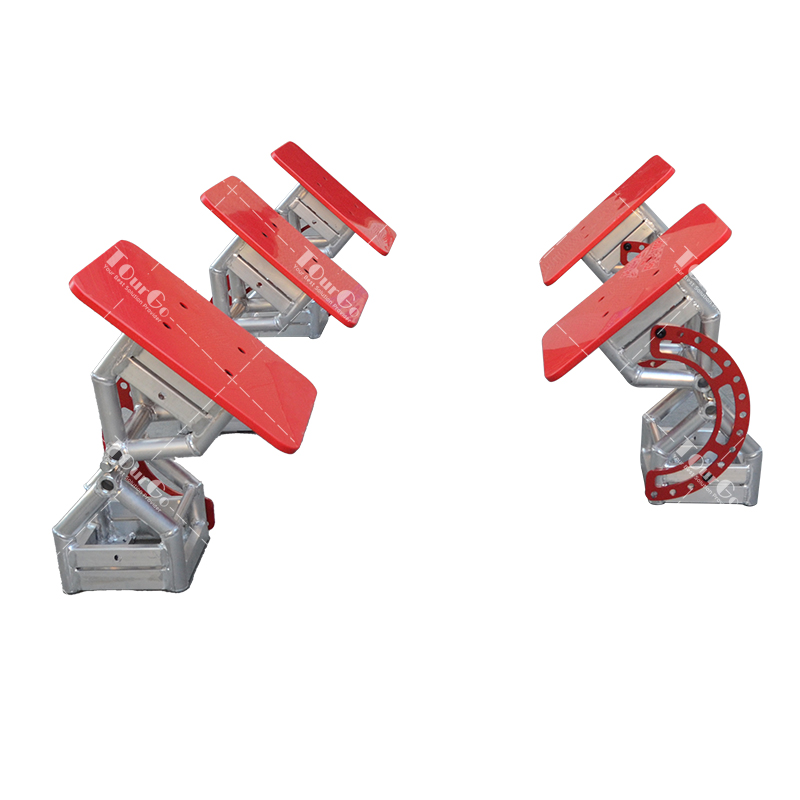 Kids Outdoor Obstacle Course Equipment - 높이 조절 가능한 실내외 놀이터 닌자