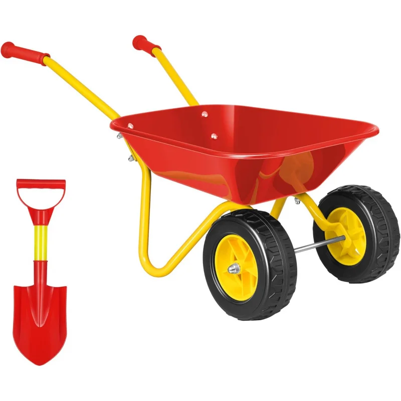 Kids Indoor Outdoor Cart - 어린이용 손수레, 유아용 정원 도구 세트가