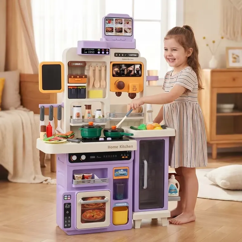 Kids Outdoor Kitchen Accessories - 90cm 대형 어린이용 가상 주방놀이 세트