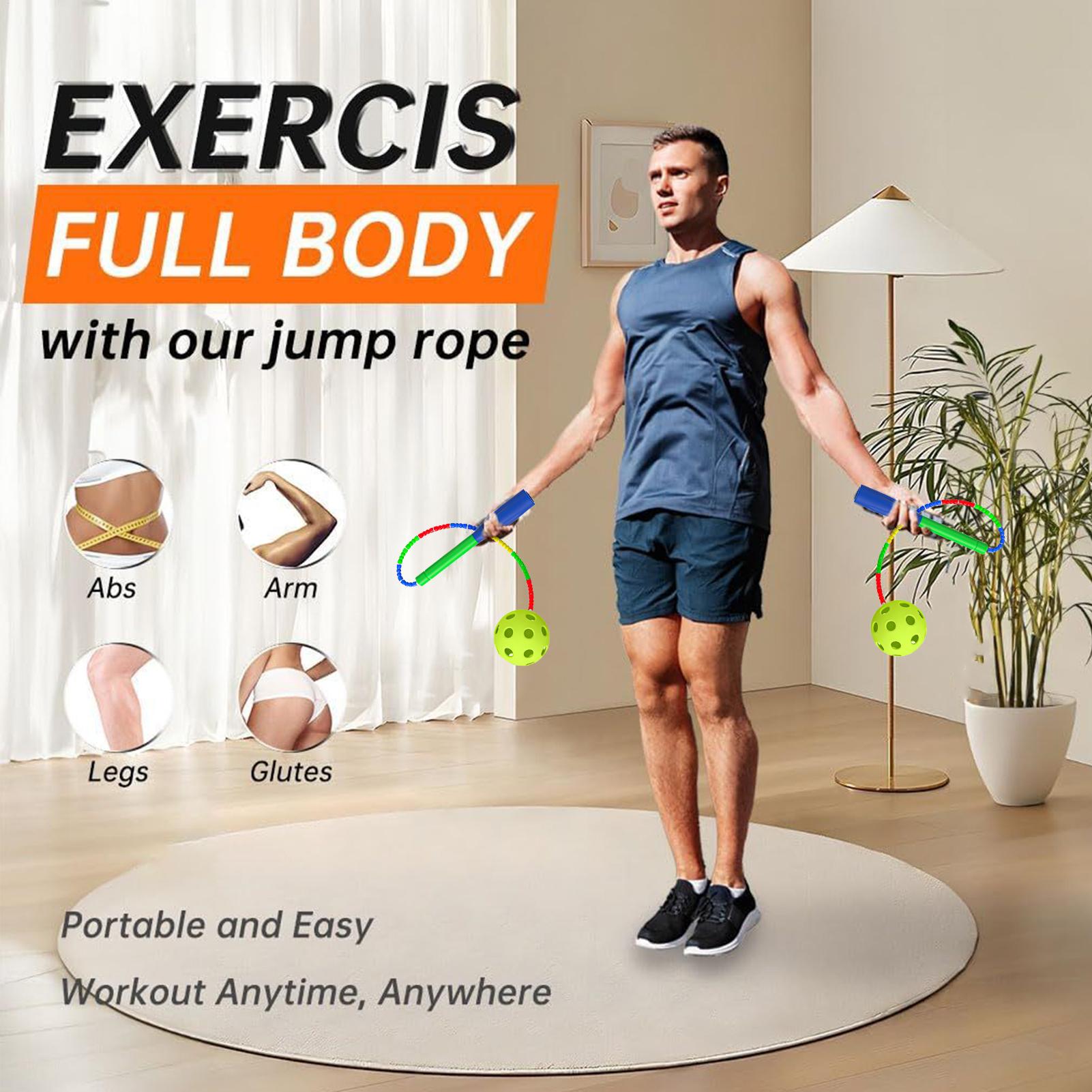 Kids Outdoor Gym Equipment - 무선 볼 운동 장비가 있는 줄넘기,