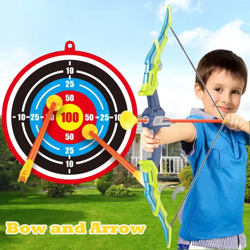 Kids Outdoor Archery Set - 어린이 양궁 세트 활과 화살 빛나는