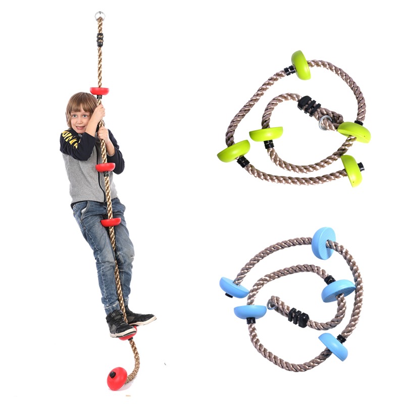 Kids Outdoor Gym Equipment - 어린이 등반 밧줄 어린이 스윙 디스크