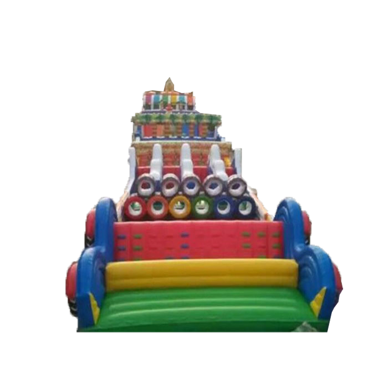 Kids Outdoor Obstacle Course Equipment - 어린이 및 성인용 에어바운스 장애물 코스