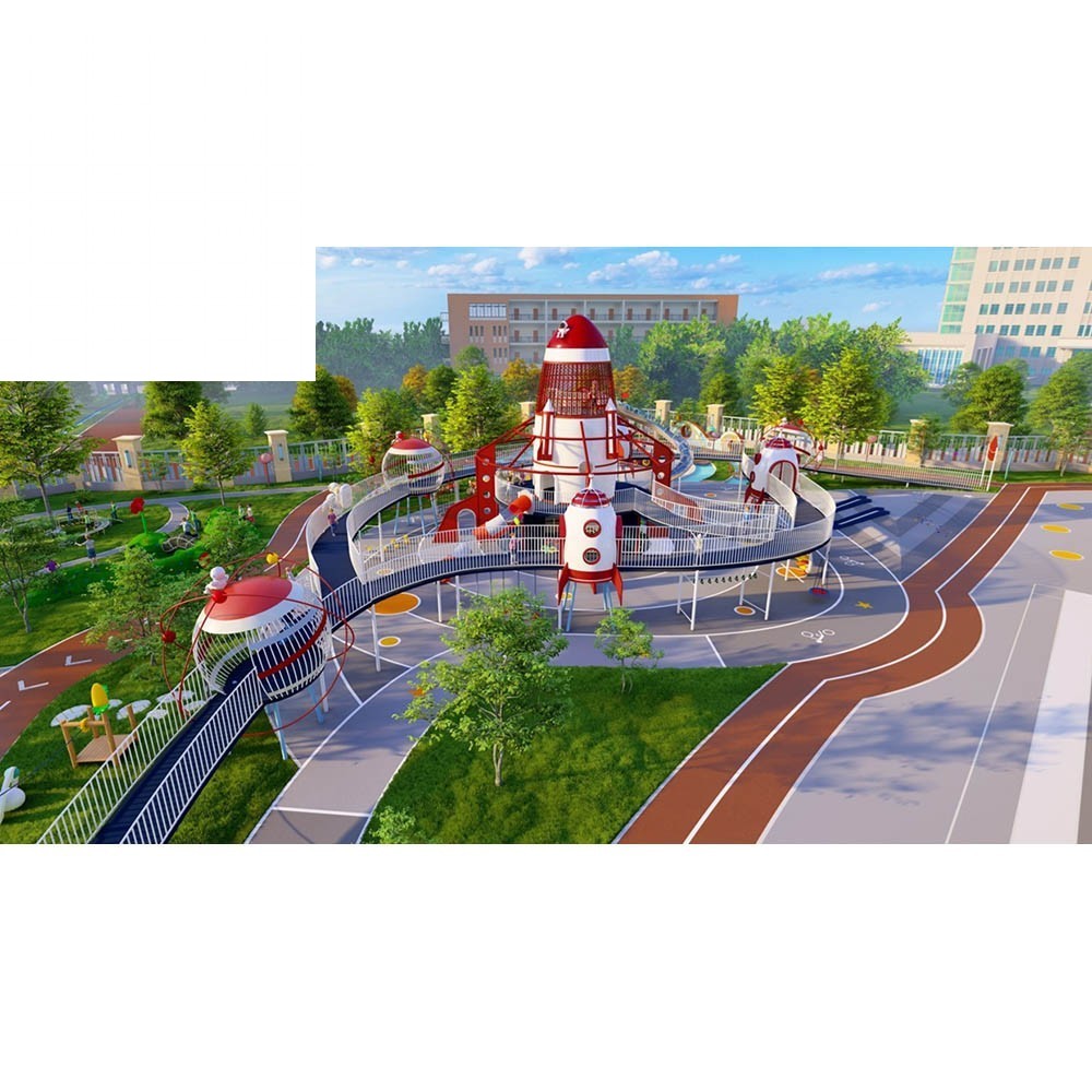 Kids Outdoor Adventure Park - 고품질 맞춤형 어드벤처 파크 게임 비표준
