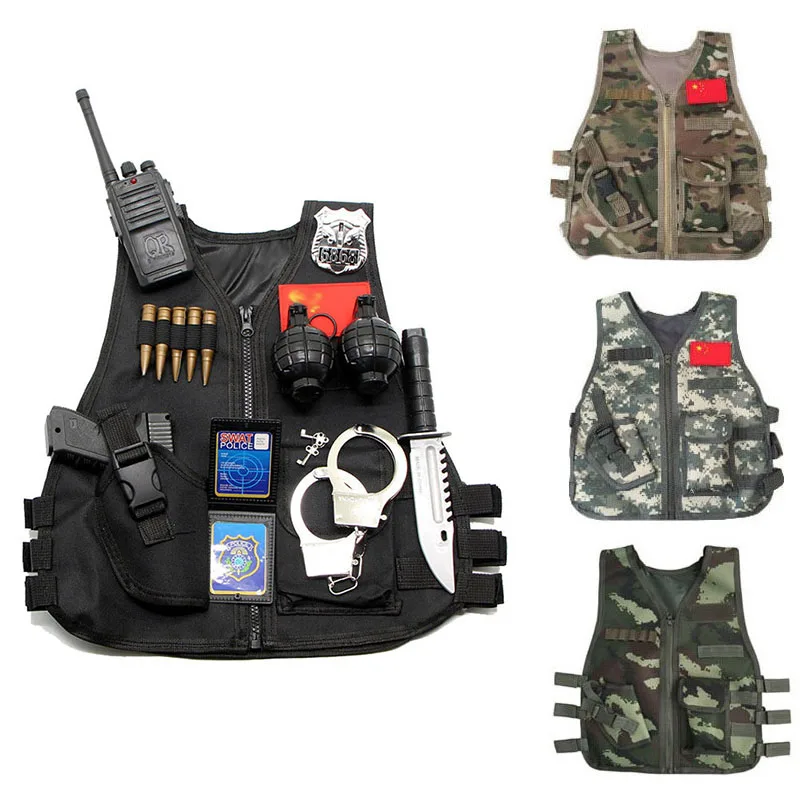 Kids Outdoor Clothing - 야외 어린이 조끼 전술 소년 소녀