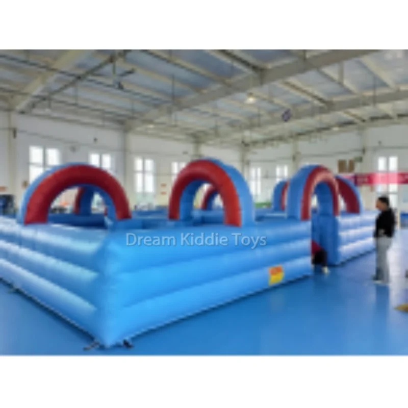 Kids Outdoor Obstacle Course Equipment - 대형 PVC 풍선 장애물 터널 야외