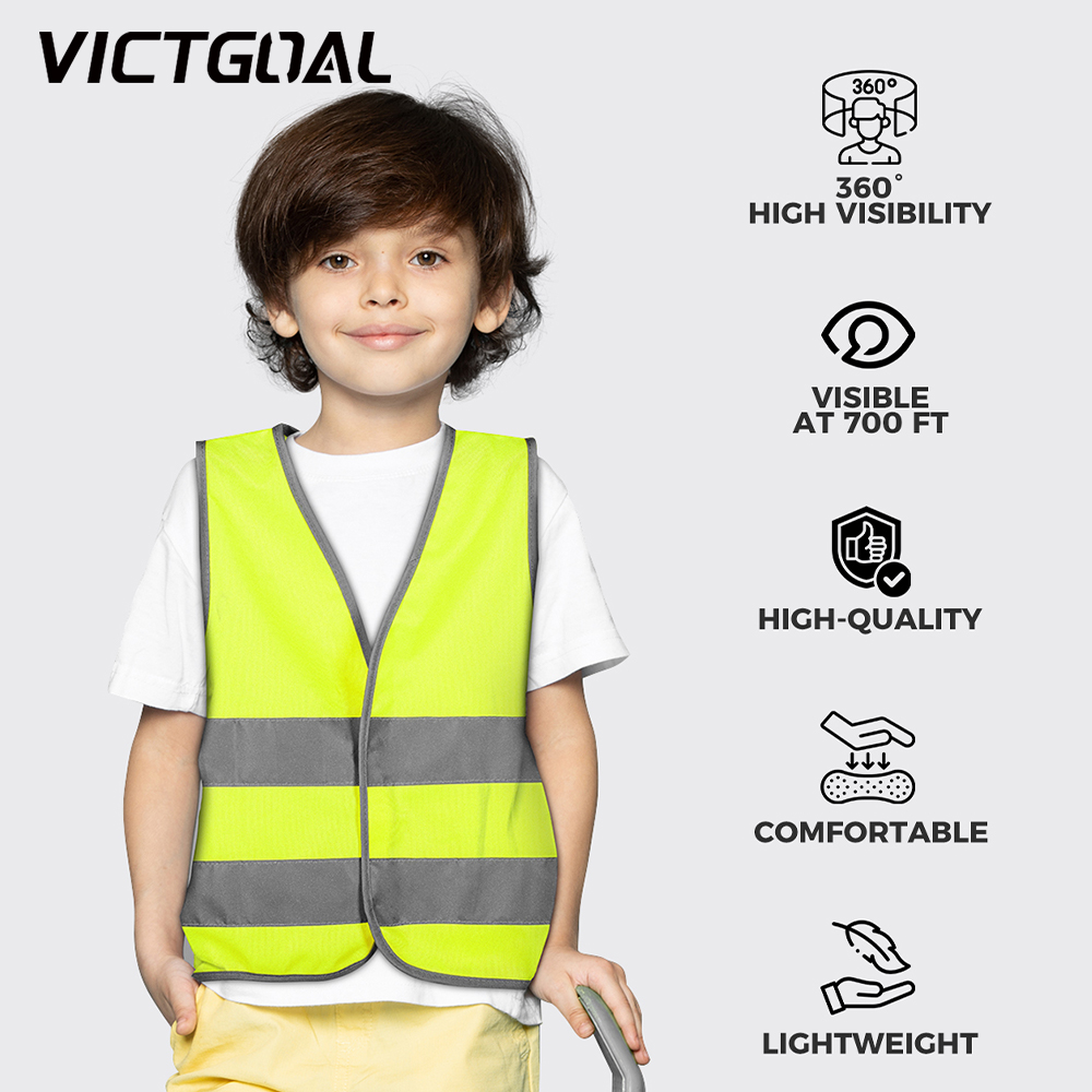 Kids Outdoor Vest - 어린이 안전 조끼 어린이를위한 반사 의류