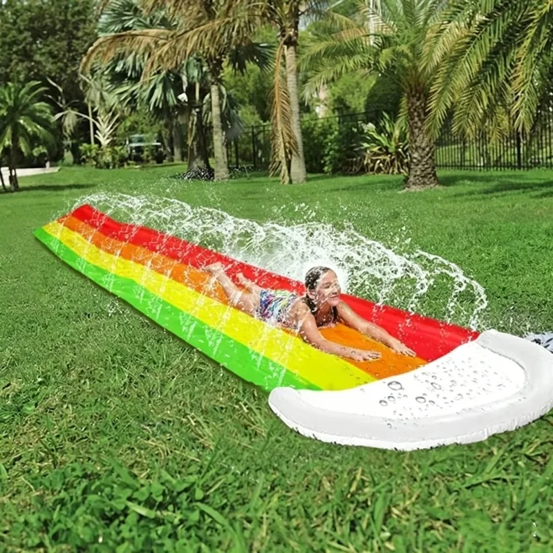 Kids Outdoor Inflatable Water Slide - 여름 야외용 풍선 물놀이 장난감 워터