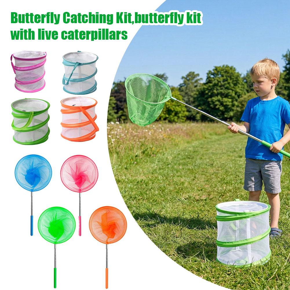 Kids Outdoor Net - 어린이 나비 잡기 키트 접이식 메쉬