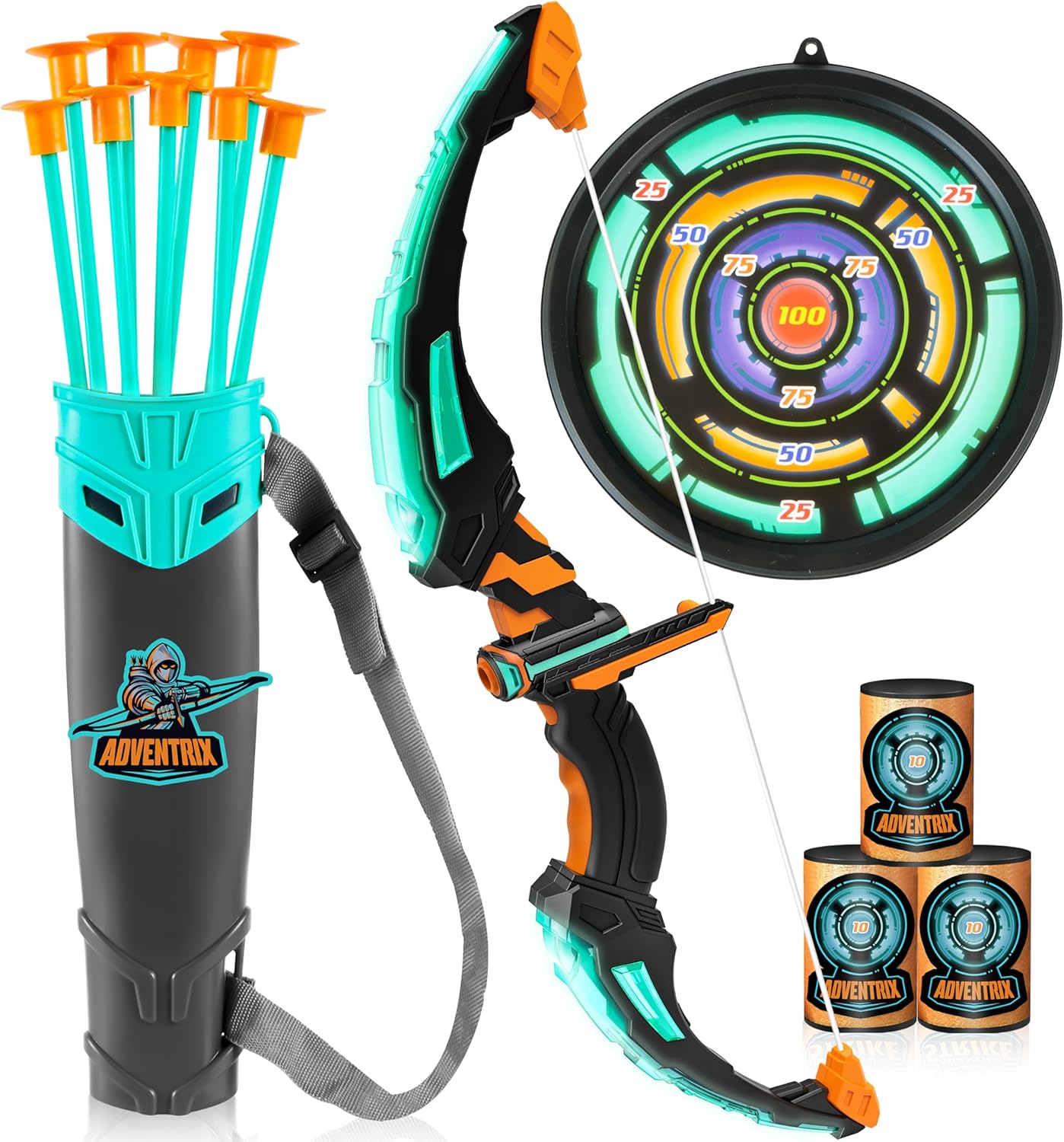 Kids Outdoor Archery Set - 조이파이 키즈 활쏘기 세트 LED 라이트업