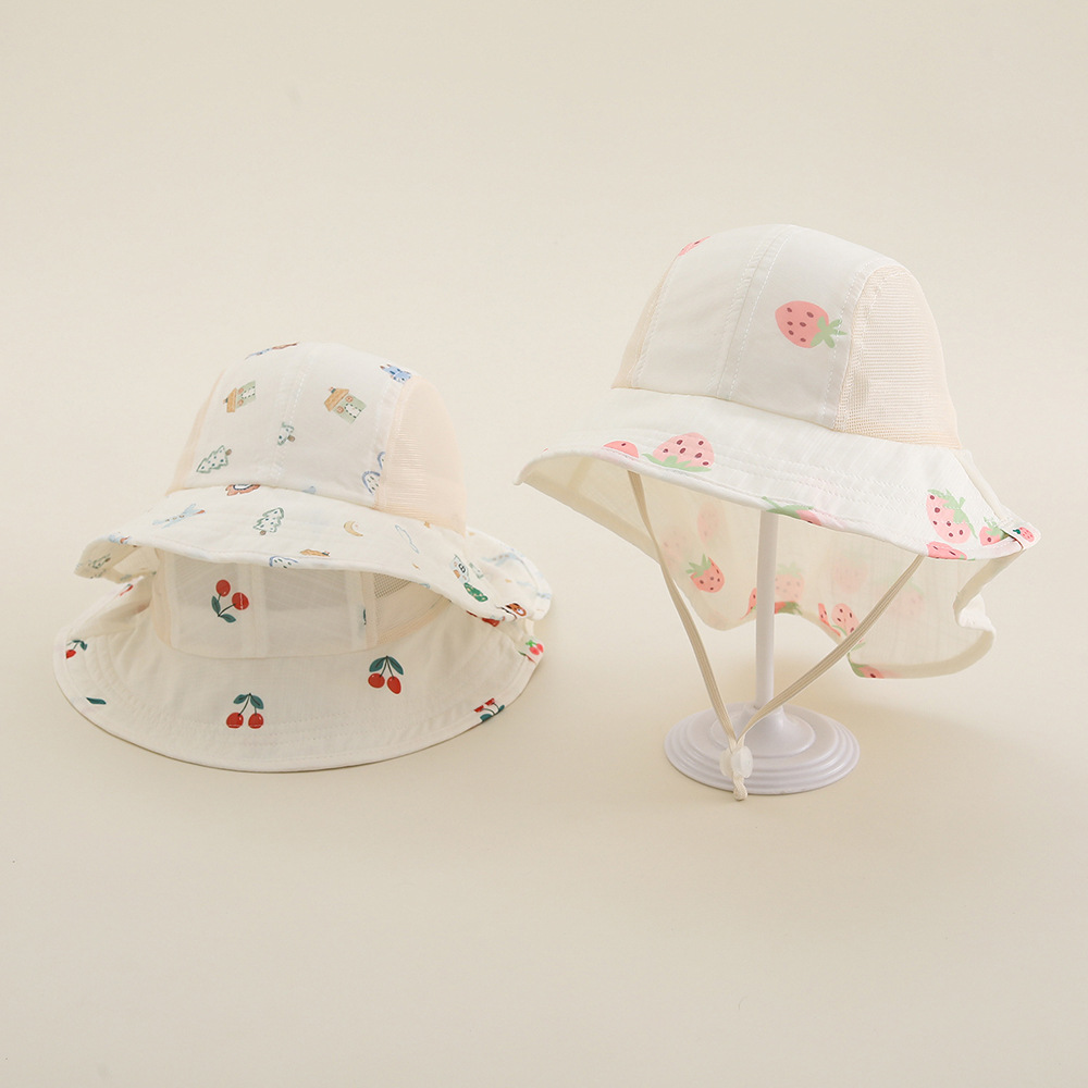 Kids Outdoor Net - 여름 아기 해변 모자 어린이를위한 야외