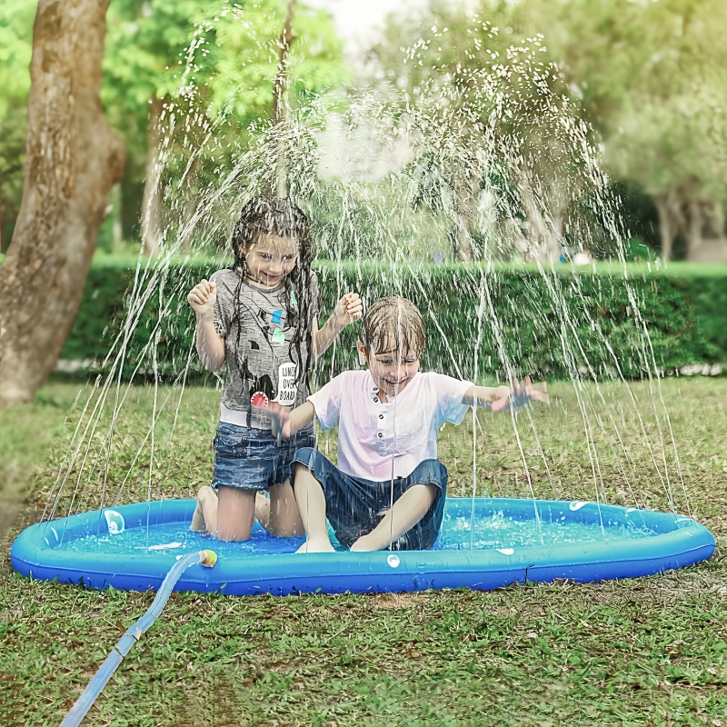 Kids Outdoor Mat - 어린이 놀이 스프레이 매트 100cm 해변