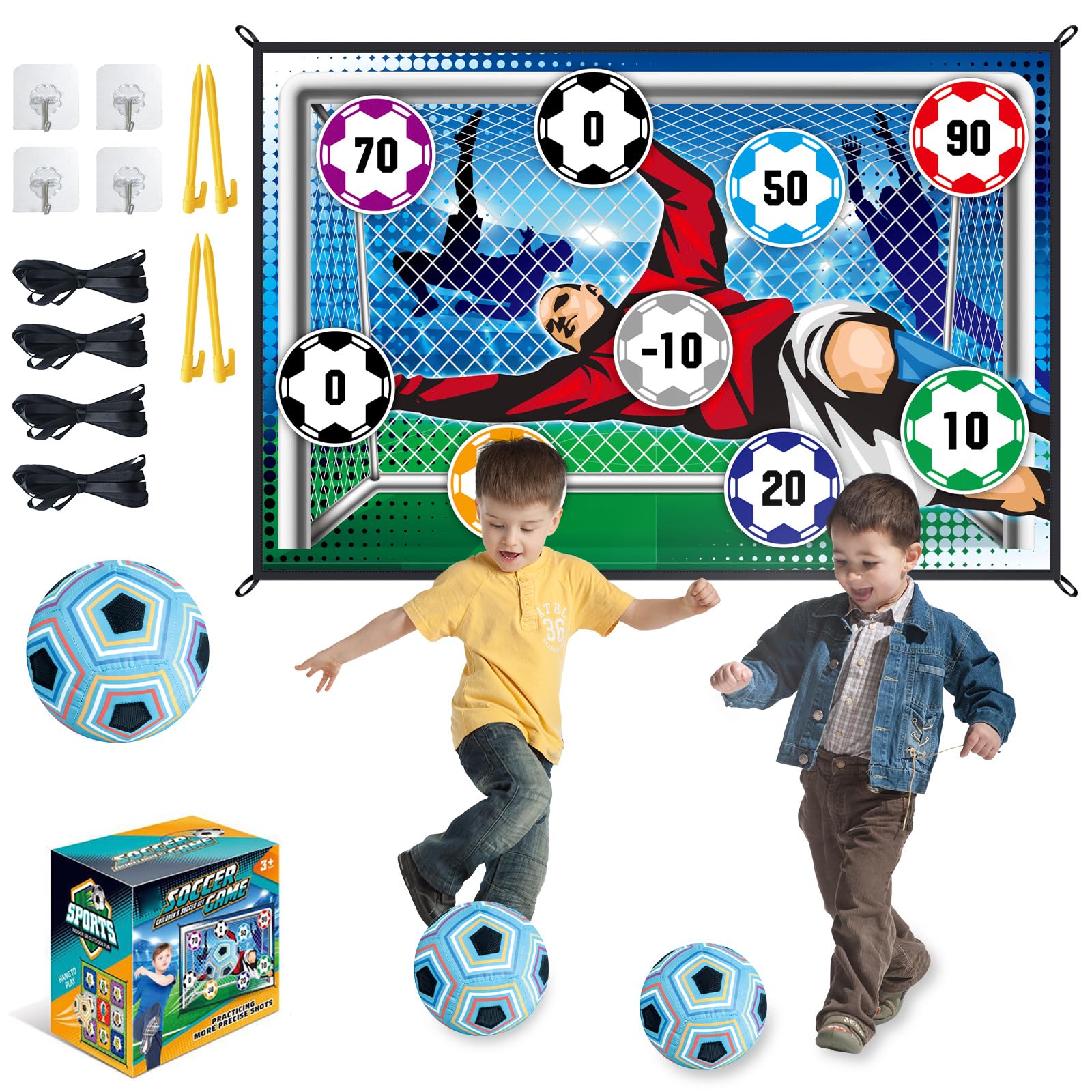 Kids Outdoor Mat - 150CM 축구 게임 매트 세트 야외