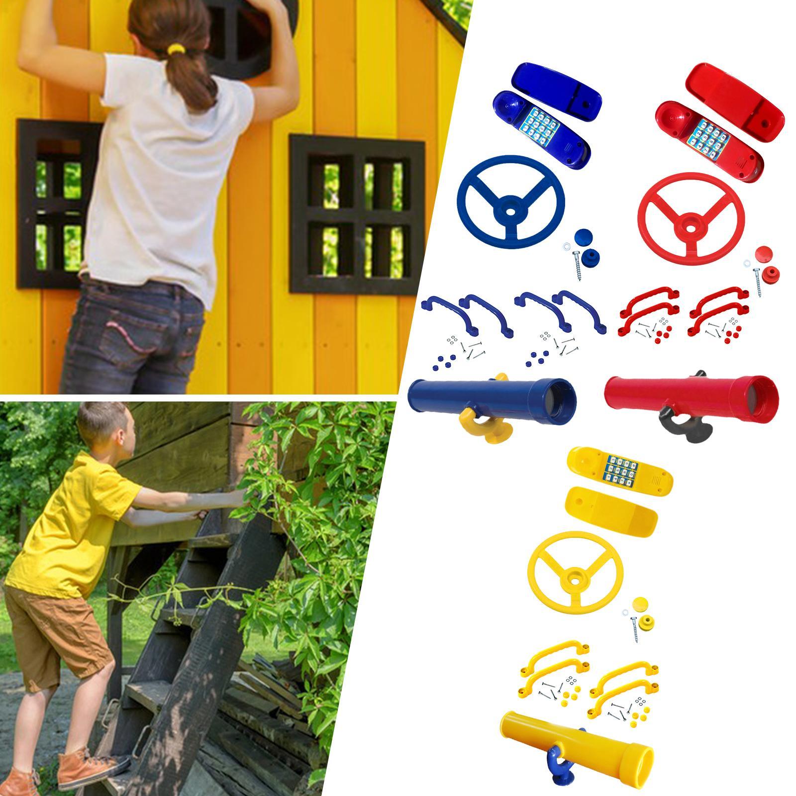 3세 이상 대화형 학습 어린이를 위한 어린이 놀이터 장 - Kids Outdoor Climbing Frame 리뷰 및 가격