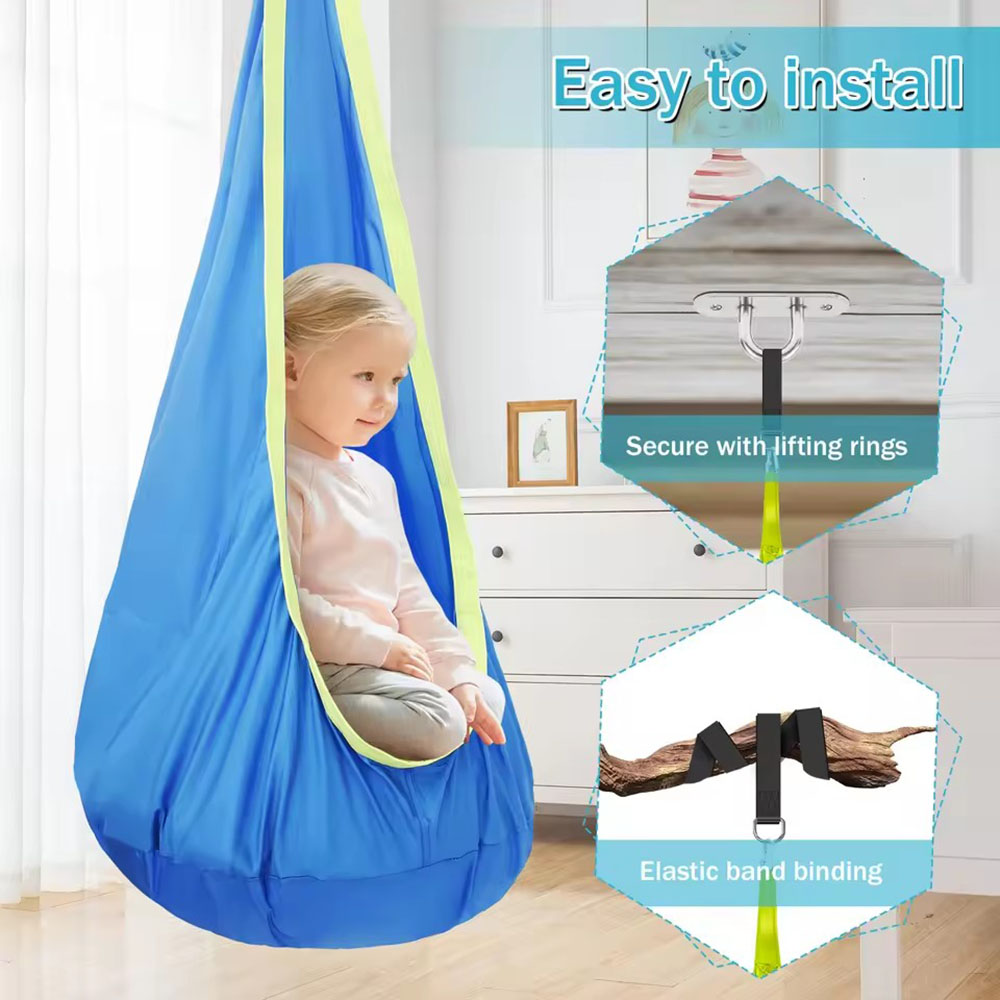 어린이용 포드 스윙 시트, 나일론 매달린 의자, 풍선  - Kids Outdoor Hanging Chair 리뷰 및 가격