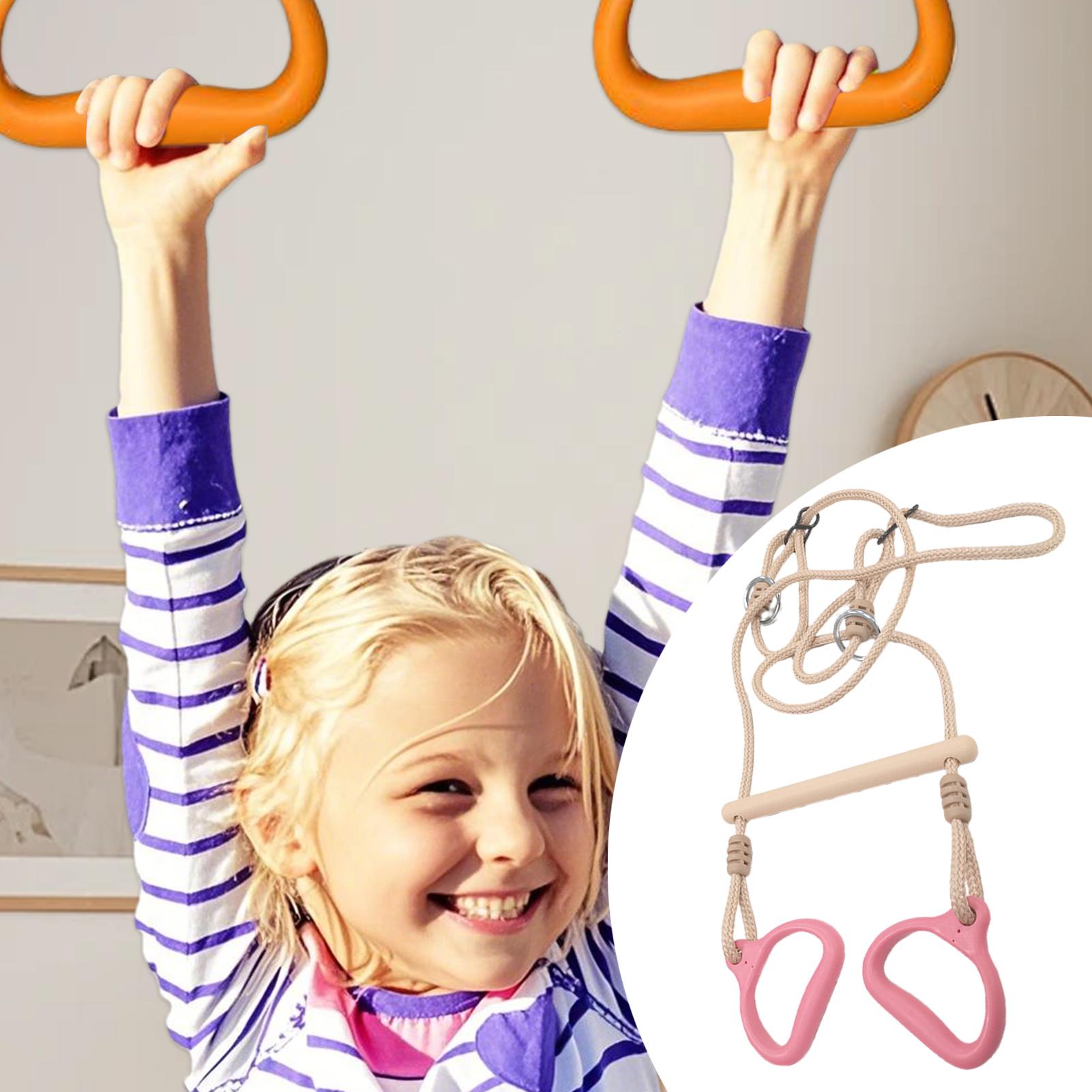 스윙 바 체육관 장비 링 바 재미있는 인체공학적 안정적 - Kids Outdoor Gym Equipment 리뷰 및 가격