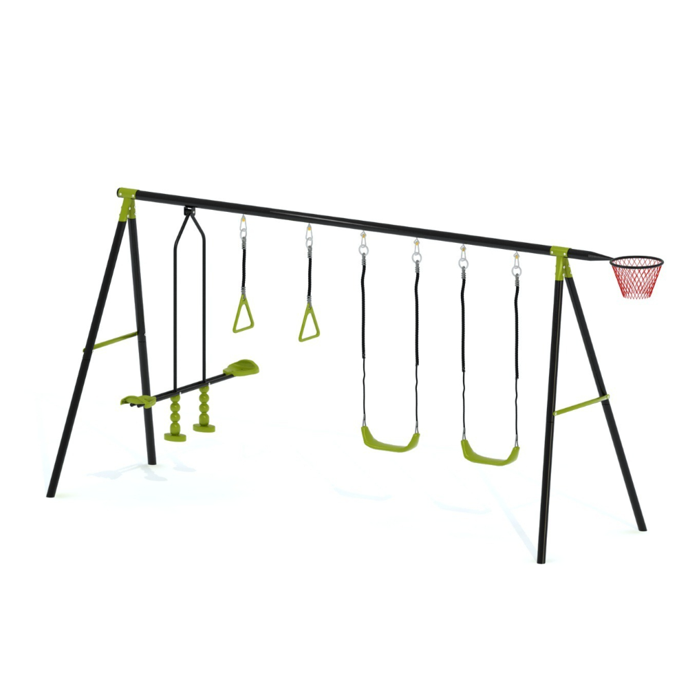 3-in-1 어린이 그네 슬라이드 클라이밍 세트, 행잉 - Kids Outdoor Hanging Chair 리뷰 및 가격