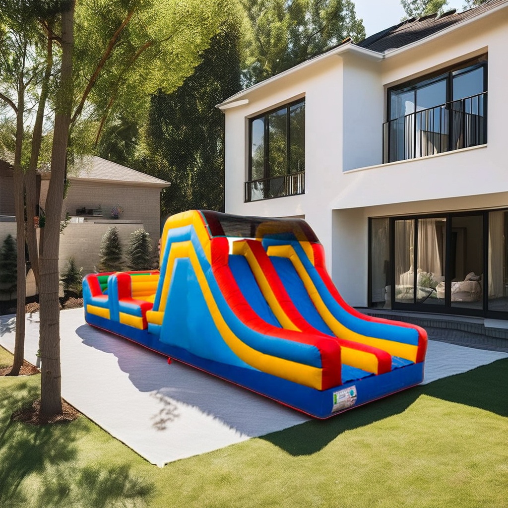 대형 상업용 풍선 장애물 코스 장비 재미있는 에어바운스 - Kids Outdoor Obstacle Course Equipment 리뷰 및 가격