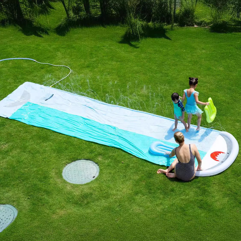 어린이 정원용 풍선 고래 물놀이 슬라이드 스프링클러 패 - Kids Outdoor Inflatable Water Slide 리뷰 및 가격