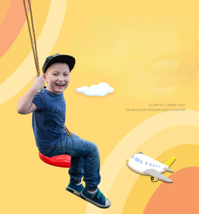 어린이 디스크 스윙 아이 실내 및 실외 스포츠 빨간색  - Kids Outdoor Hanging Chair 리뷰 및 가격