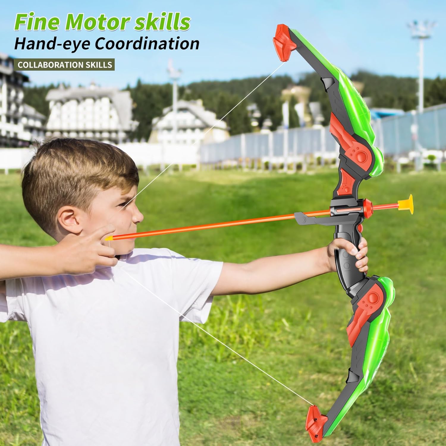 어린이용 활과 화살 세트 - 양궁 장난감 세트 - 흡입 - Kids Outdoor Archery Set 리뷰 및 가격