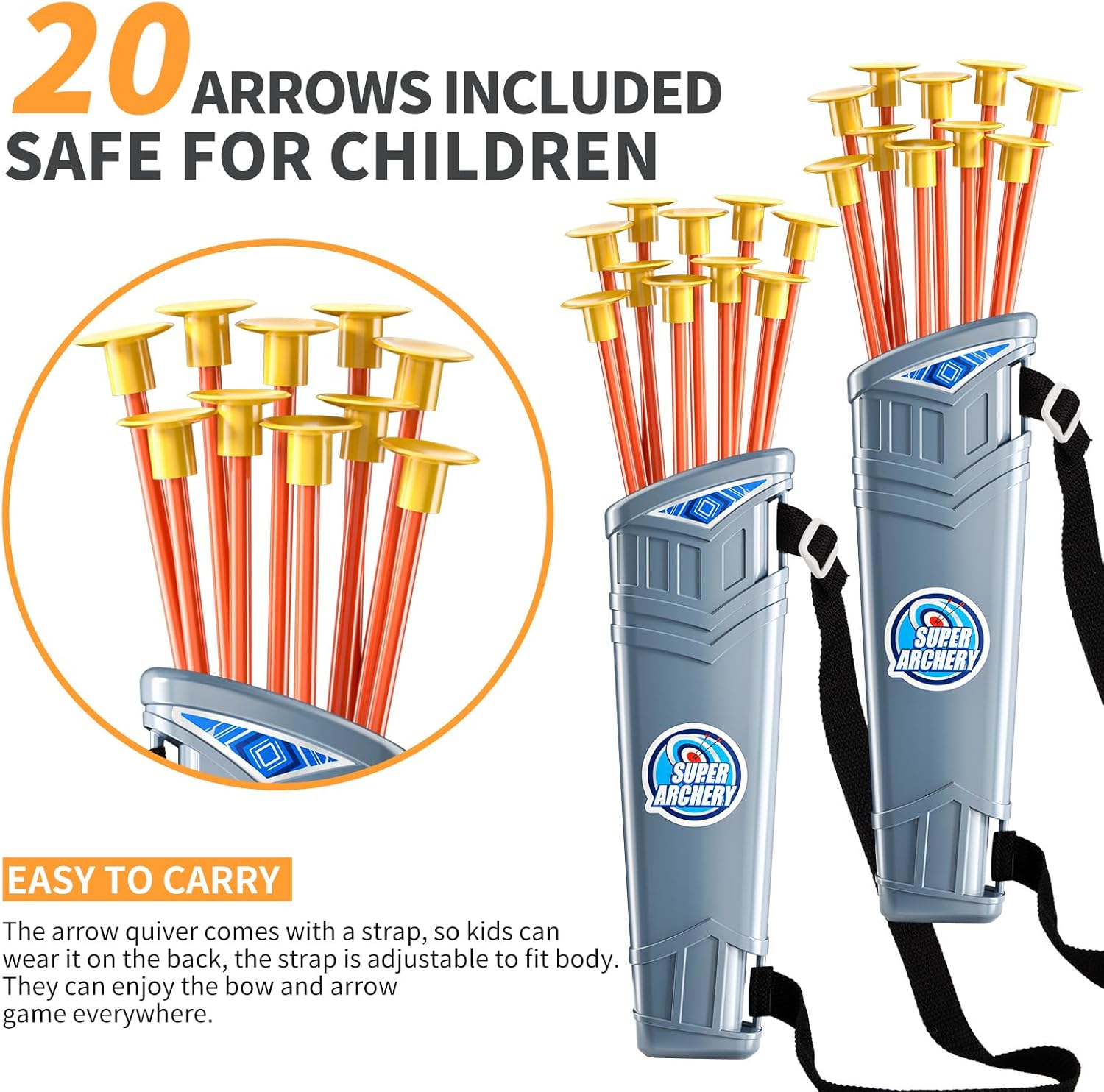 어린이용 활과 화살 세트 - 양궁 장난감 세트 - 흡입 - Kids Outdoor Archery Set 리뷰 및 가격