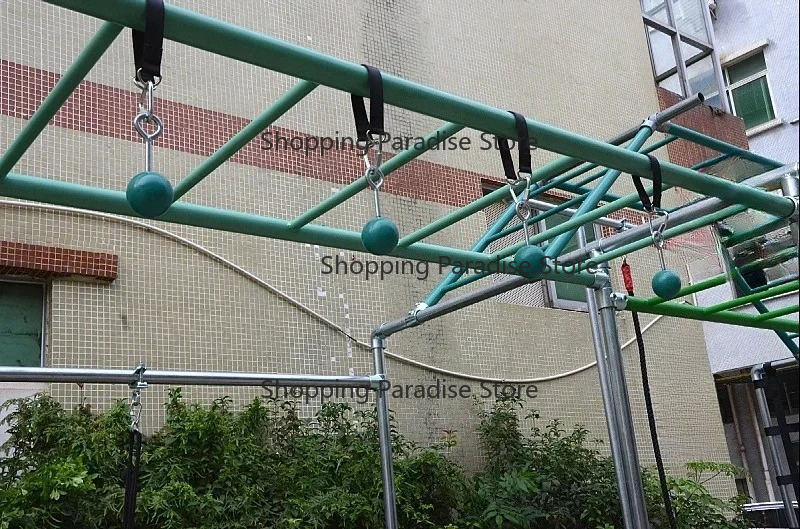 어린이용 뒷마당 닌자 워리어 장애물 코스 야외 운동 훈 - Kids Outdoor Obstacle Course Equipment 리뷰 및 가격