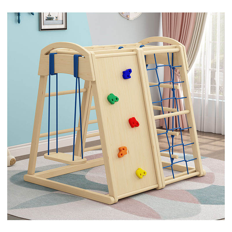 실내외 목재 어린이용 몬테소리 클라이밍짐 프레임 슬라이 - Kids Outdoor Gym Equipment 리뷰 및 가격
