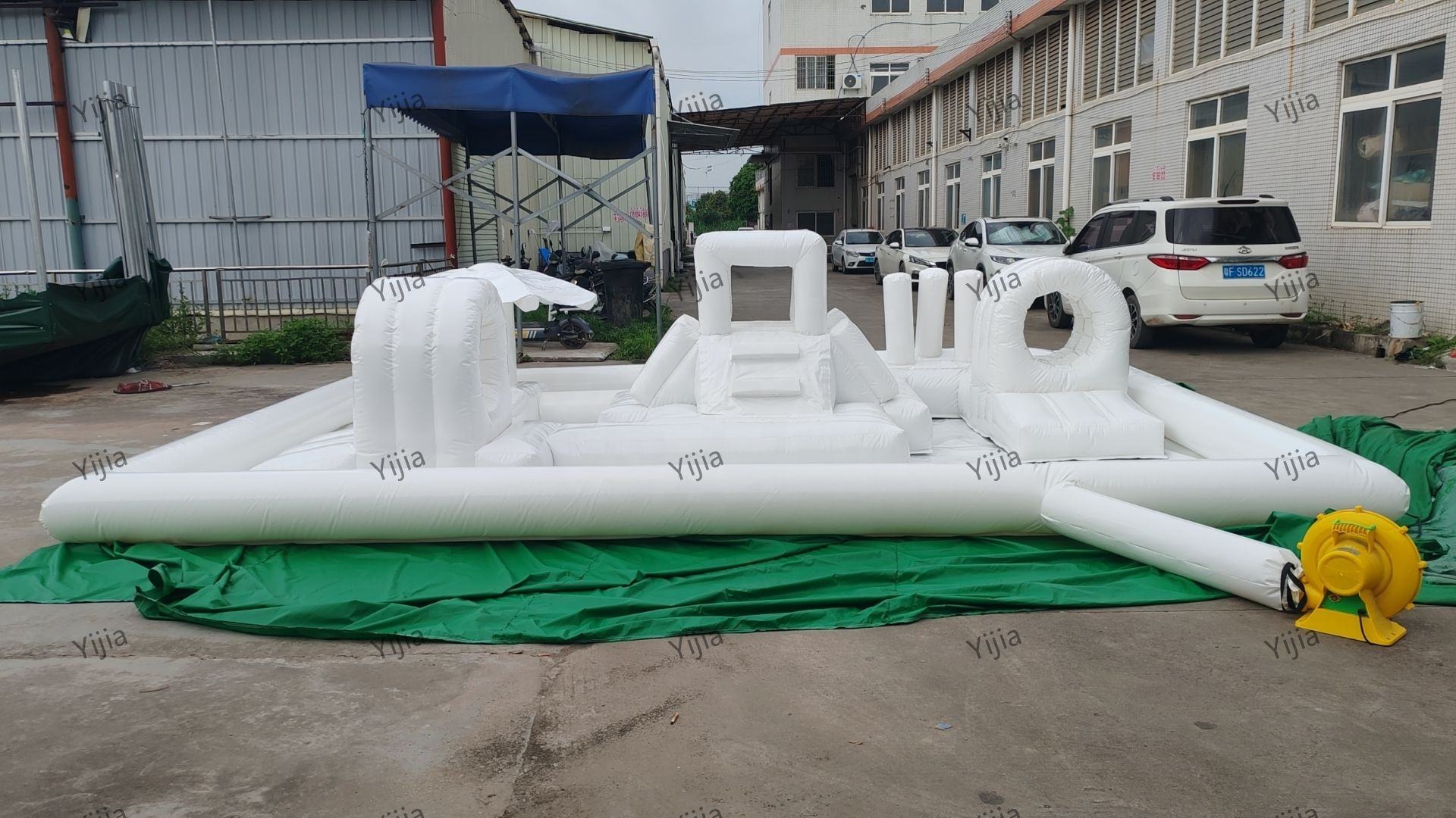 주식 소프트 플레이 장비 볼 피트 풍선 바운스 하우스  - Kids Outdoor Inflatable Water Slide 리뷰 및 가격