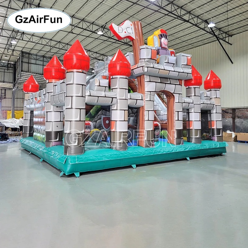 상업용 PVC 나이트 캐슬 풍선 바운스 하우스 다층 장 - Kids Outdoor Obstacle Course Equipment 리뷰 및 가격