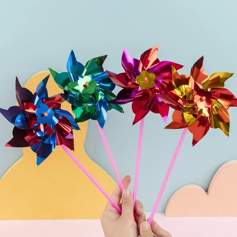 50Pcs 스팽글 풍차 바람개비 바람 회 전자 어린이를 - Outdoor Kids In An Indoor World 리뷰 및 가격