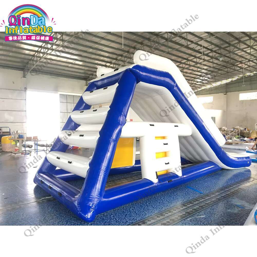 워터 파크용 팽창식 플로팅 워터 슬라이드, 어린이와 성 - Kids Outdoor Inflatable Water Slide 리뷰 및 가격