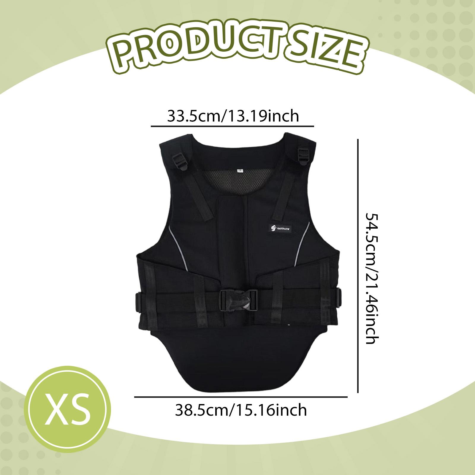 메쉬 원단 승마 조끼 패딩 처리된 승마 보호대 어린이  - Kids Outdoor Vest 리뷰 및 가격