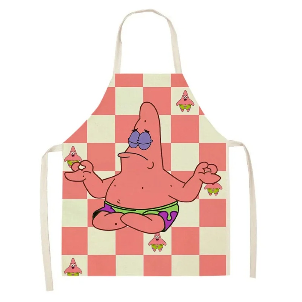 스폰지밥 패트릭 성인용 주방 앞치마, 린넨 빕스, 애니 - Kids Outdoor Kitchen Accessories 리뷰 및 가격