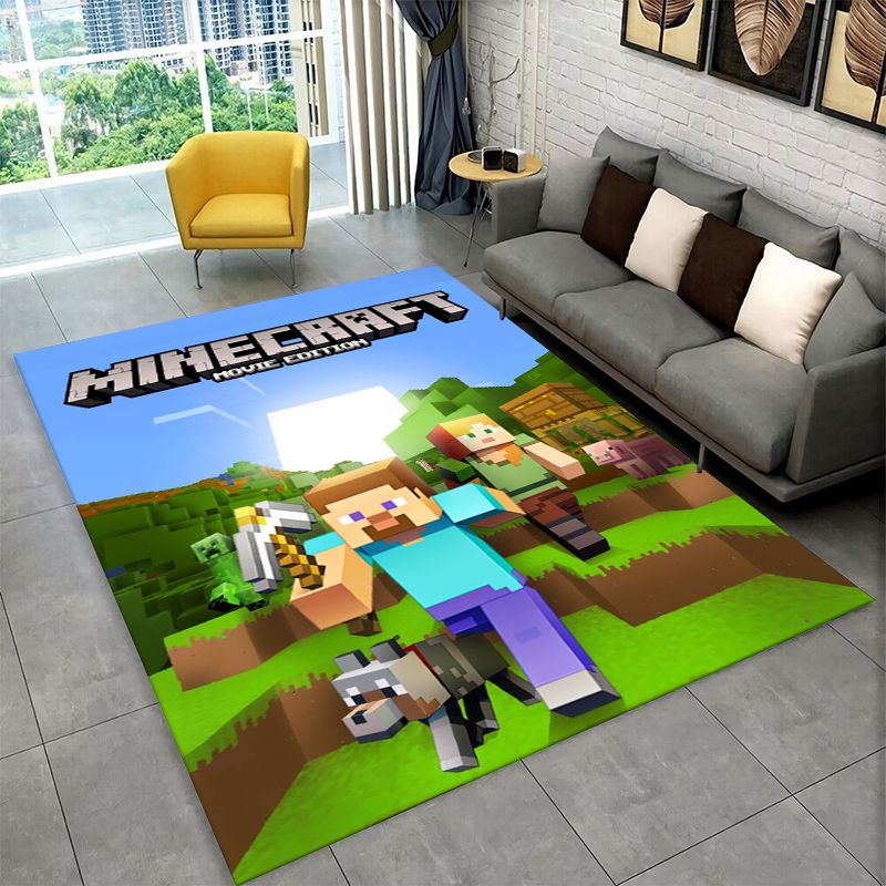 만화 S-Sandbox 픽셀 빌딩 게임 거실, 침실,  - Kids Outdoor Mat 리뷰 및 가격