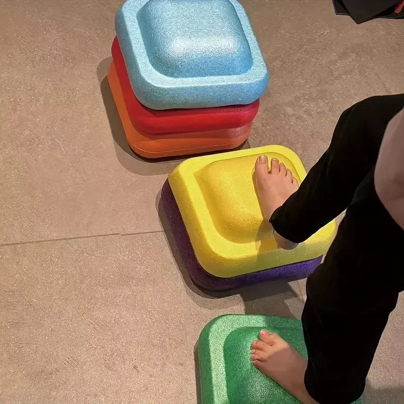 1/3PCS 레인보우 밸런스 스테핑 스톤, 폼 감각 장 - Outdoor Kids In An Indoor World 리뷰 및 가격