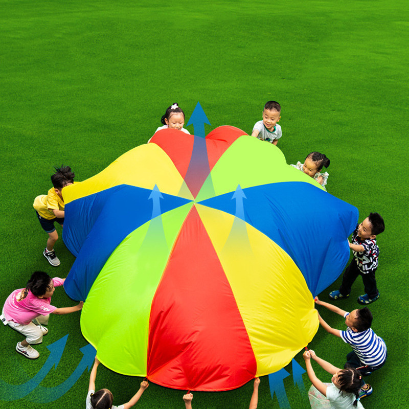 2M/4M 직경 어린이 야외 팀워크 게임 무지개 낙하산 - Kids Outdoor Mat 리뷰 및 가격