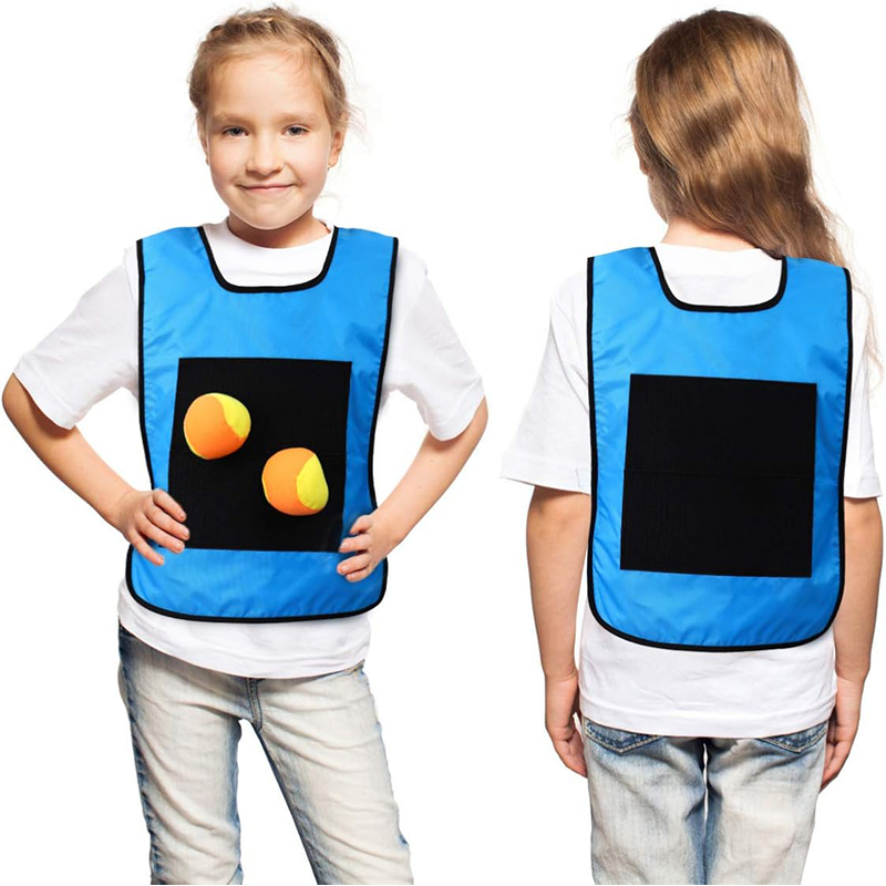 어린이 끈적끈적한 공 조끼 장난감 5개 공 접착제 야외 - Kids Outdoor Vest 리뷰 및 가격