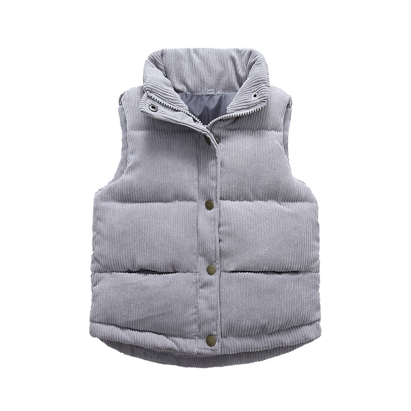 남아 여아 코듀로이 조끼, 두꺼운 따뜻한 재킷, 가을  - Kids Outdoor Clothing 리뷰 및 가격