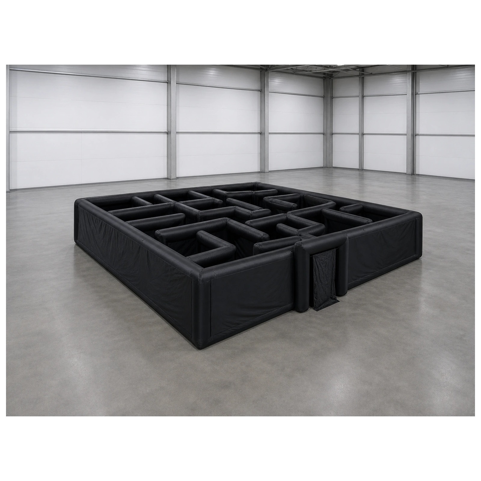 대형 무지 검정색 에어바운스 미로 12X12m 39X3 - Outdoor Games For Kids 리뷰 및 가격