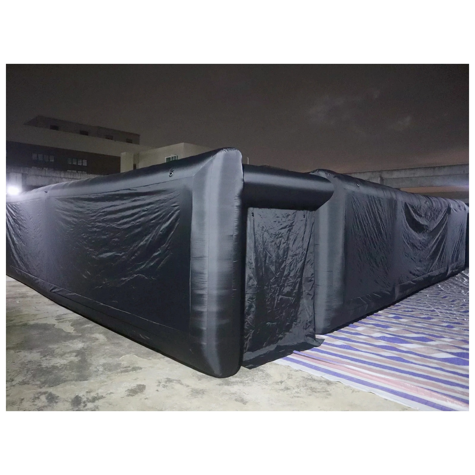 대형 무지 검정색 에어바운스 미로 12X12m 39X3 - Outdoor Games For Kids 리뷰 및 가격