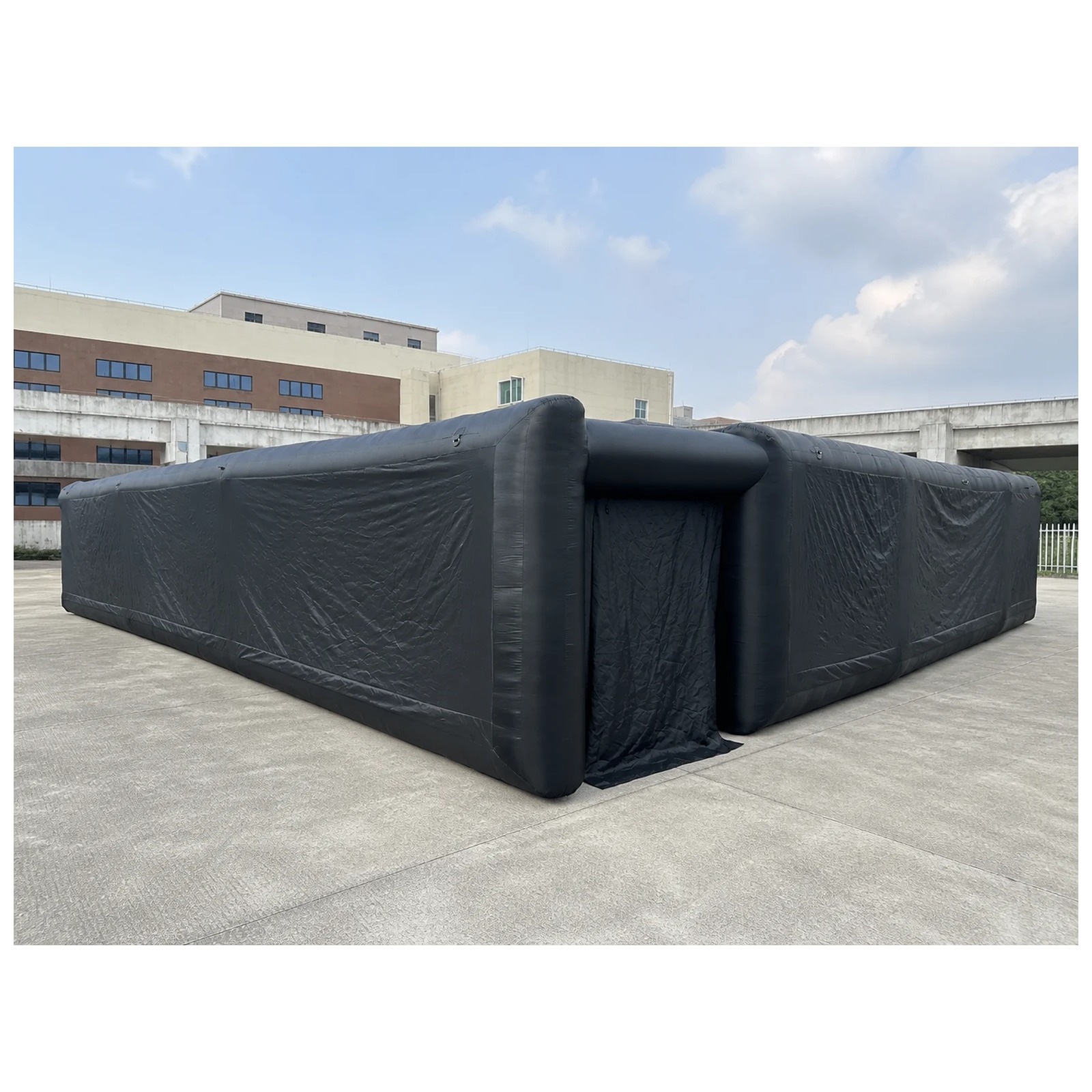 대형 무지 검정색 에어바운스 미로 12X12m 39X3 - Outdoor Games For Kids 리뷰 및 가격
