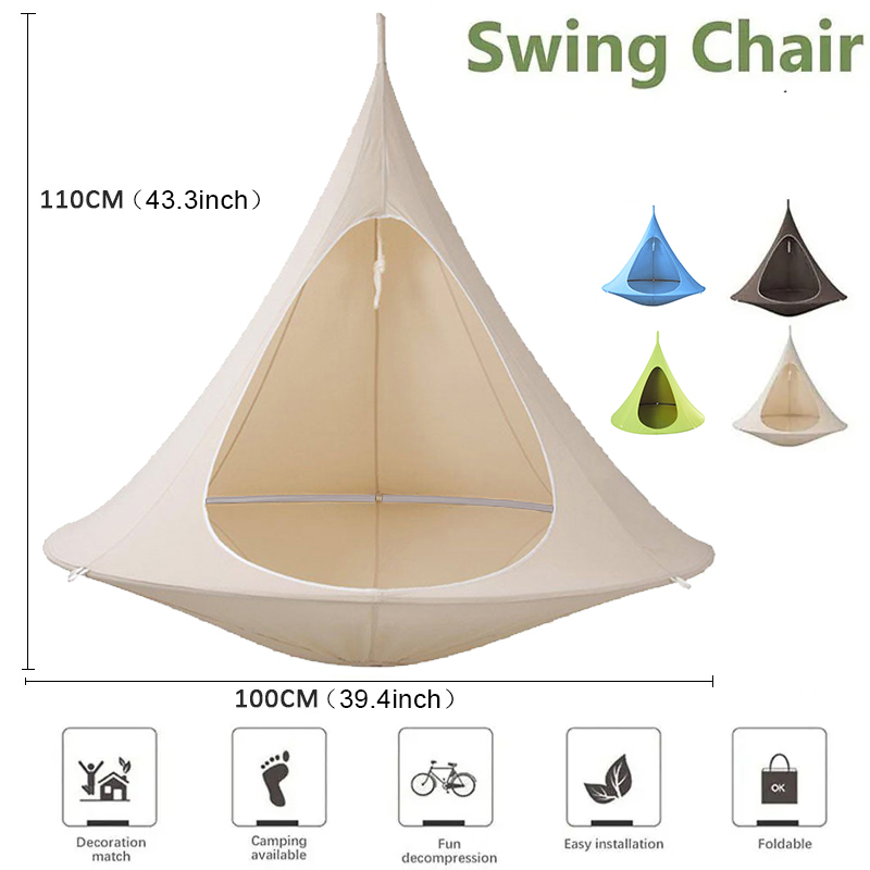 야외 방수 해먹 더블 카쿠운 행잉 체어, 최대 하중 8 - Kids Outdoor Hanging Chair 리뷰 및 가격