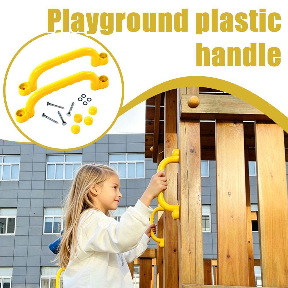 놀이터 안전 손잡이, 등반 프레임용 야외 그랩 핸들 바 - Kids Outdoor Gym Equipment 리뷰 및 가격