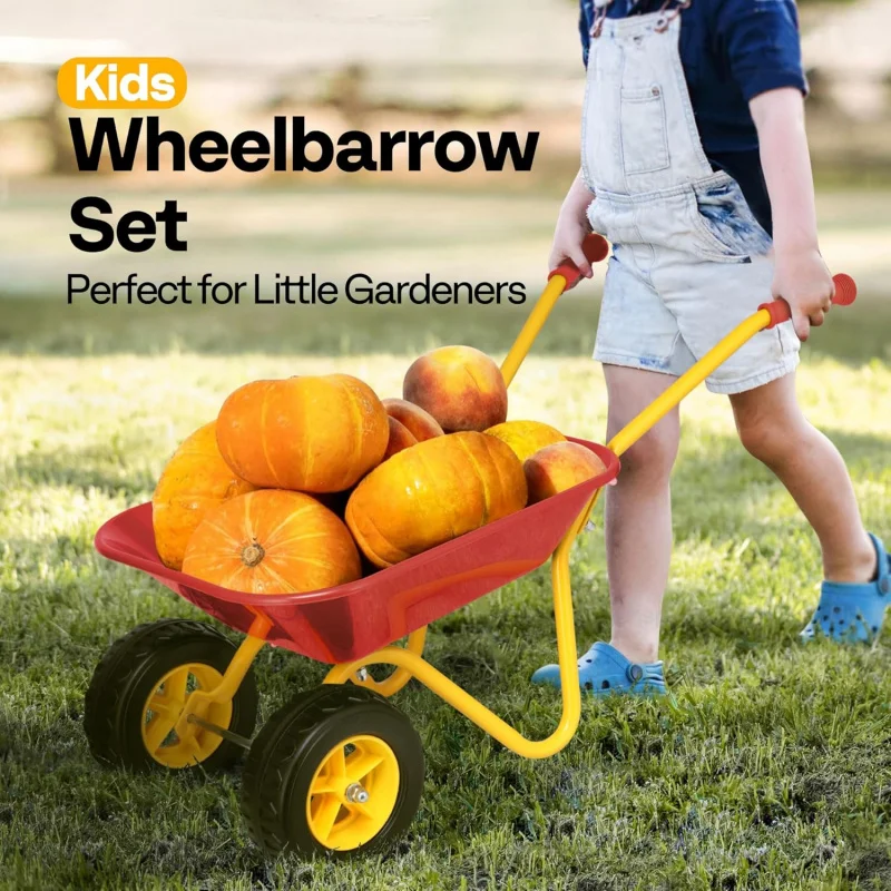 어린이용 손수레, 유아용 정원 카트, 어린이 정원 도구 - Kids Indoor Outdoor Cart 리뷰 및 가격