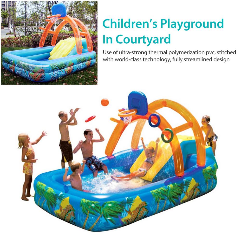 새로운 워터 슬라이드 어린이 재미 잔디 워터 슬라이드  - Kids Outdoor Inflatable Water Slide 리뷰 및 가격
