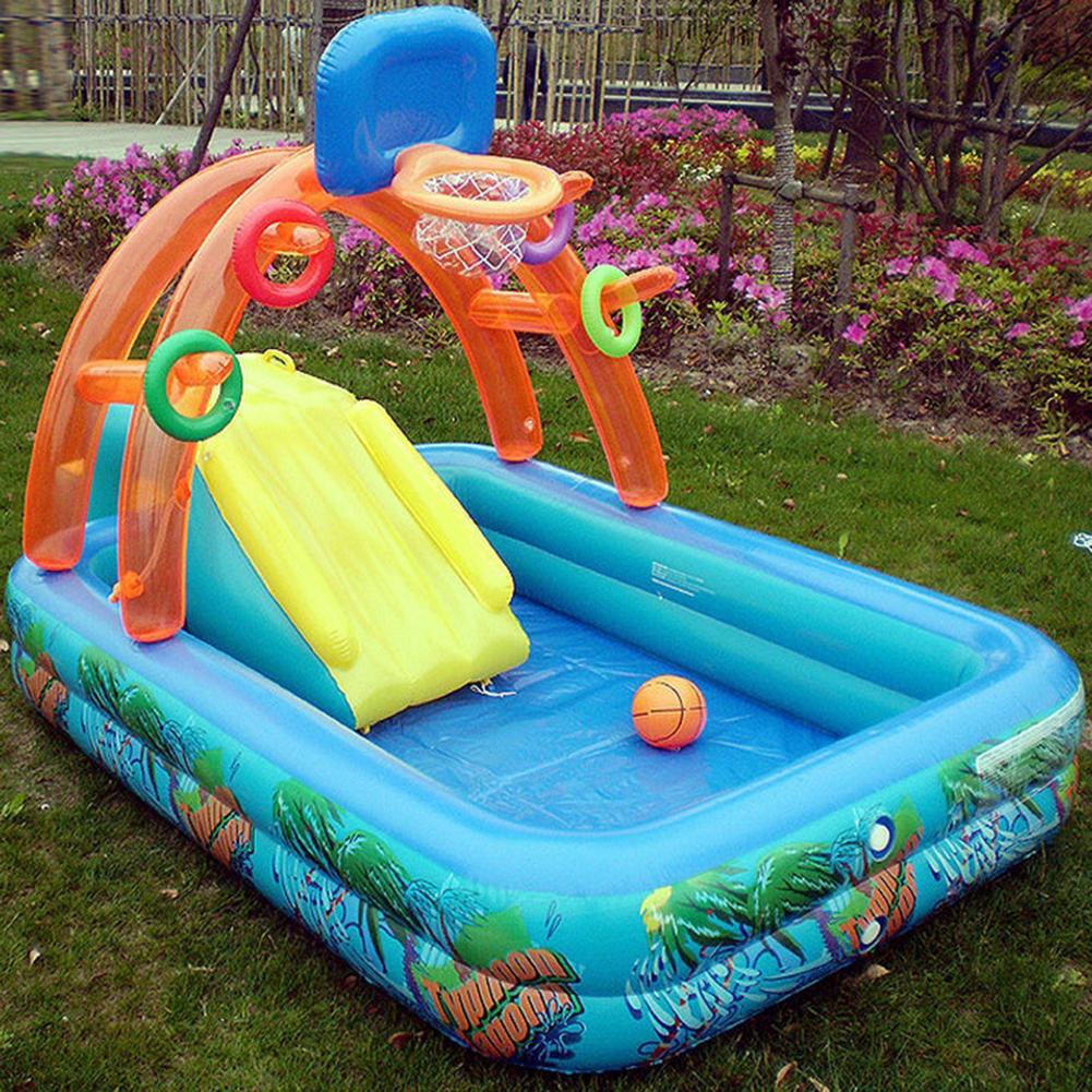 새로운 워터 슬라이드 어린이 재미 잔디 워터 슬라이드  - Kids Outdoor Inflatable Water Slide 리뷰 및 가격