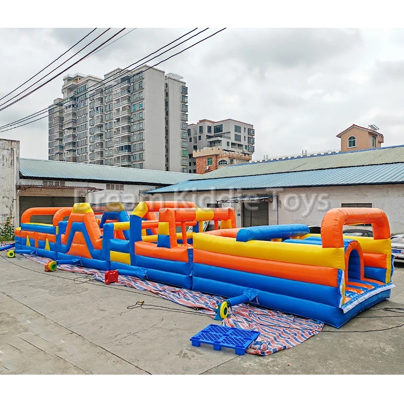 대형 PVC 풍선 장애물 터널 야외 어린이 놀이 장비  - Kids Outdoor Obstacle Course Equipment 리뷰 및 가격
