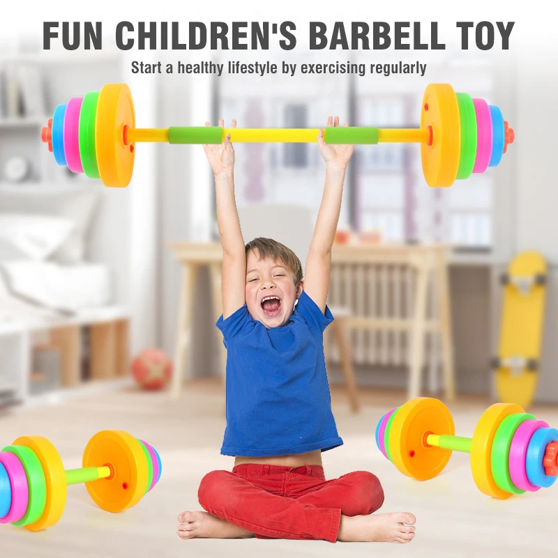 조절 가능한 어린이 덤벨 바벨 세트 실내외 피트니스 장 - Kids Outdoor Gym Equipment 리뷰 및 가격