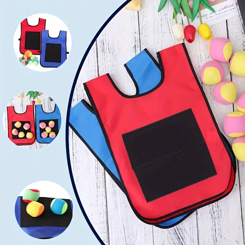 야외 스포츠 게임 소품 조끼 스티키 저지 조끼 게임 조 - Kids Outdoor Vest 리뷰 및 가격